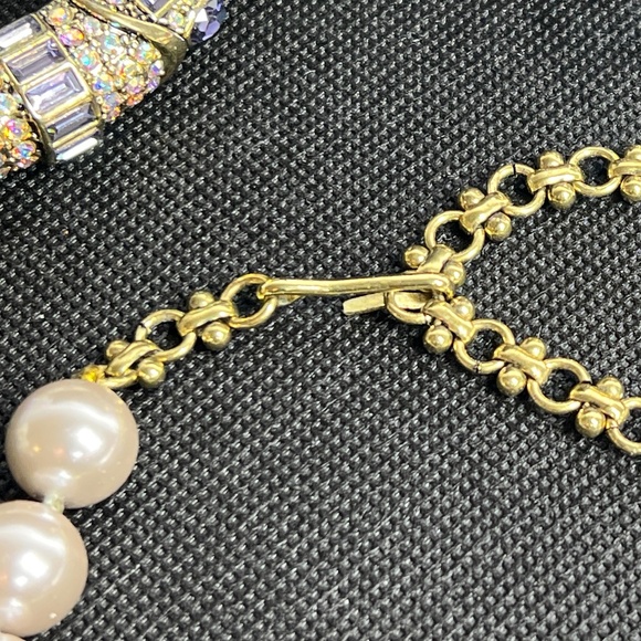 Heidi Daus "Lavish Layers" 6 PIECE SET Necklace, 3 Bracelet, Earrings, Ring - Picture 6 of 16